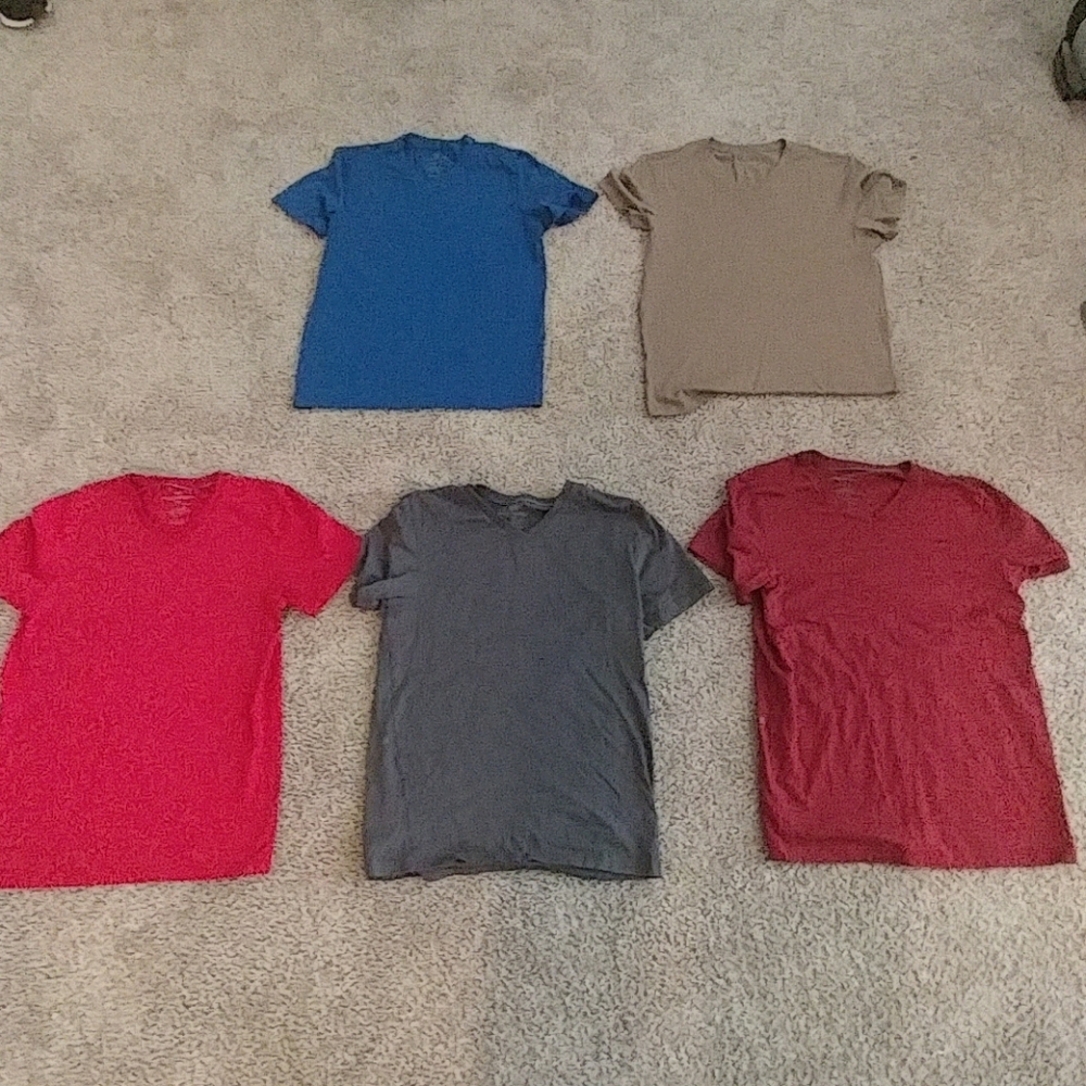 Mack weldon size small Pima vneck t shirts
